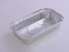Flat Pack Aluminum foil containers Storage With Lid For Restaurant Food Baking