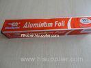 Silver Catering Aluminium Foil Roll heat preservation , Thickness 9micron - 24micron