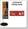outside Custom Flag Printing , colorful one way vision Outdoor Banner Printing