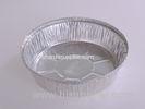Home Pack Aluminum Foil Serving Trays Heat Sealable Round For Pizza Baking
