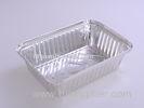 Food grade Aluminum Foil Serving Trays different shapes of Takeaway for Cooking