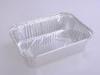 Rectangle Aluminum Foil Baking Pans / Cooking Aluminum Foil Container Half Size For Yogurt