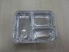 Carry out 3-Compartment Aluminum Foil Serving Trays