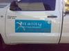 blue decrocative soft Magnetic Car Stickers decals for auto body / door