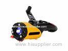 Portable 2.5w Cranking Dynamo Torch Led Flashlight With Hammer, Cutter, Red Alarm
