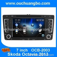 Ouchuangbo Auto Radio DVD Player for Skoda 2013 GPS Navigation iPod USB TV Stereo DVD System