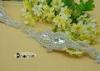 Iron On Fabric Decorative Rhinestone Beaded Trim For Wedding Dresses