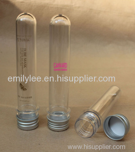 Inverted PET tube-PET plastic tube-Face mask tube