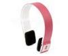 2.4G Bluetooth 3.0 + EDR Over Ear Headsets for Smartphone Tablet PC Pink