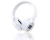 LED Headphone MP3 WMA Music Player Over Ear Headsets Bluetooth Earphone White