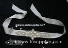 Handmade Bling Bling Crystal Rhinestone Wedding Sash Belt For Dress