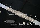 Embellished Rhinestone Bridal Belts And Sashes , Rhinestone Belts For Bridal Gowns