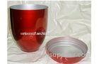 High gloss paint steel urn for cremation , ash container for adult