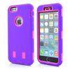 Silicone Outer Inner shell Robot Plastic protective cell phone cases back covers