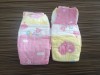 Lovely baby diaper with elastic waistband
