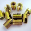 302 brass self-tapping threaded inserts