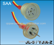 PVC Australian SAA Power Cords