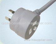 SAA Power Cord with Socket Australia Plug