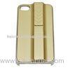 Unique fashion Metal Cell Phone Cases with Rechargeable Electronic Lighter Gold