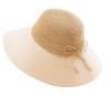 Ladies Big Brim Broadbrim Lotus Leaf Edge Cap