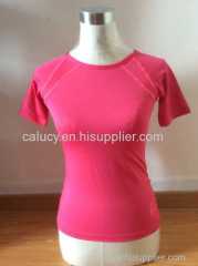 girl's fitness shirt for sport