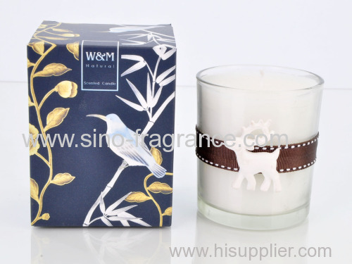 170 scented candle with animal plaster