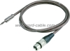 DME Series F XLR to 3.5mm Stereo Jack Microphone Cable