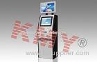 Flexible Self Service Touch Screen Information Windows XP Kiosk For Card Dispenser