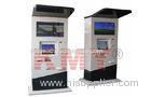 Weather Proof Outdoor Advertising Interactive Touch Kiosk , Dual Touchscreen