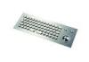 Heavy Duty 65keys IP65 Kiosk ATM Metallic Keyboard With Track Ball