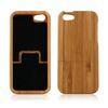 Handmade Real Bamboo Wood Cell Phone Cases Back Hard Case Cover for iPhone 5