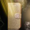 Flip Glitter Diamond Leather Mobile Phone Cases Cover Wallet For Smartphones