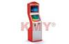 19''Dual Touch Screen Interactive Information Kiosk Tickets Vending For Cinemas