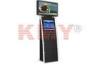Wi-Fi 19'' Dual Touch Screen Information Kiosk For Shopping Mall With A4 Printer