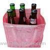 Reusable wine cooler bag 6 bottles