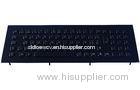 Scrachproof panel mount black metal keyboards with high and durable quality
