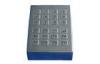 24 keys movable desktop brushed stainless steel keypad
