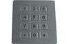 IP65 dynamic rated vandal proof Vending Machine Keypad/simple dot matrix keypad with 12-key