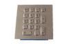 IP65 dynamic rated vandal proof Vending Machine Keypad with long stroke with 17 keys