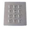 IP65 dynamic rated vandal proof Vending Machine Keypad with long stroke with 12 keys