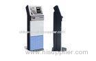 Bill Payment Ticket Vending Kiosk / Free-standing Kiosk With Barcode Scanner