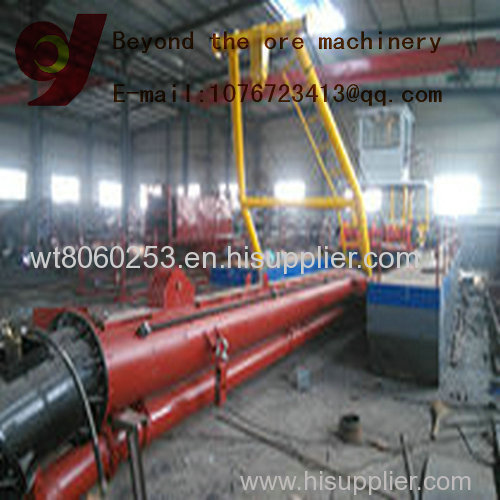 Beyond the ore machinery dredger dredger