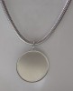 Stainless steel Bezel findings, Stainless steel Pendant bezel