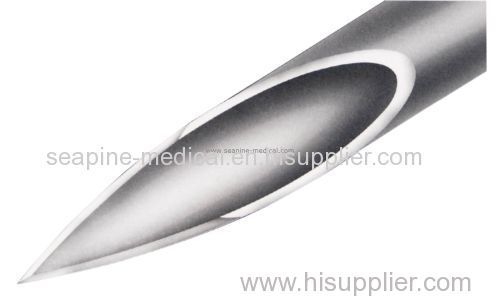 Needle cannula for disposable needle