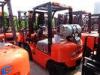 Big Lpg / Gasoline Forklift Truck For Storage Yard , Load Capacity 1000kg