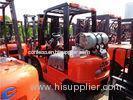 Big Lpg / Gasoline Forklift Truck For Storage Yard , Load Capacity 1000kg