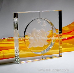 personalized glass crystal ashtray smoking set