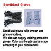 sandblasting glove latex glove