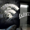 2015 New design WIFI stainless steel LED crystal wall lamps