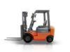 3.5 Ton Gasoline Forklift Truck For Moving Cargo In Pallets , 3000mm Lifting Height